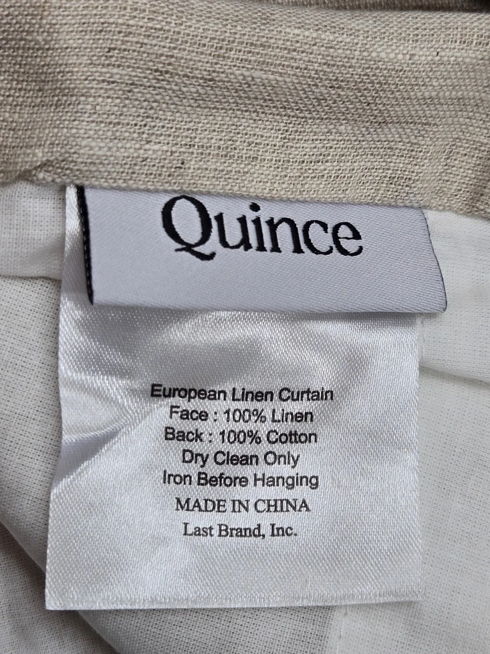 Quince includes 48x96